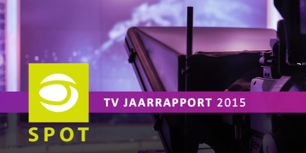 TV jaarrapport SPOT: kijktijd daalt licht in 2015