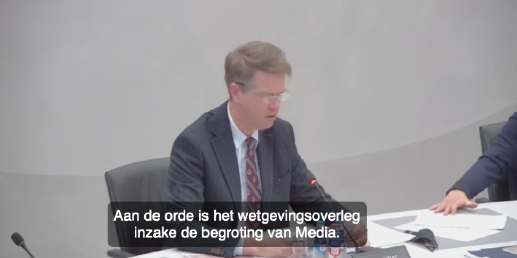 Aandacht voor vensterprogrammering en NLZiet tijdens mediabegroting