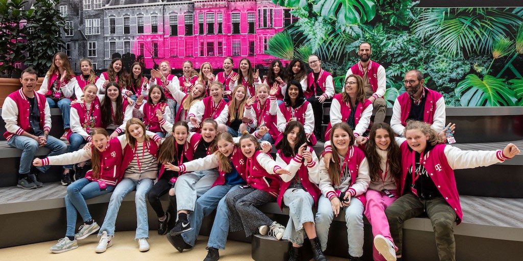 Girls' Day 2022: meisjes maken kennis met techniek bij T-Mobile en Kabelnoord