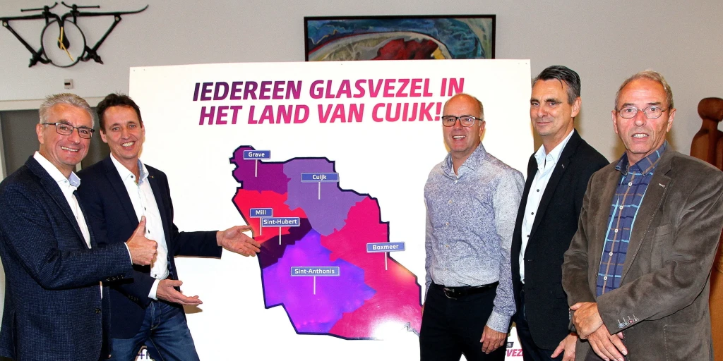 Gigabit glasvezel in Land van Cuijk