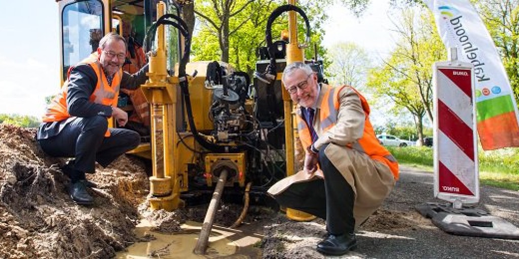 Graafwerkzaamheden gestart in buitengebied Opsterland