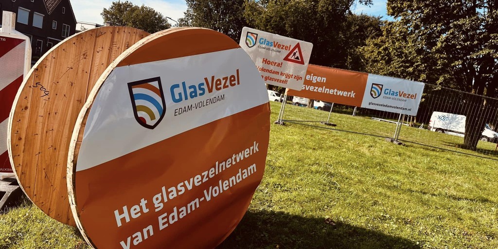 Aanleg GlasVezel Edam-Volendam van start