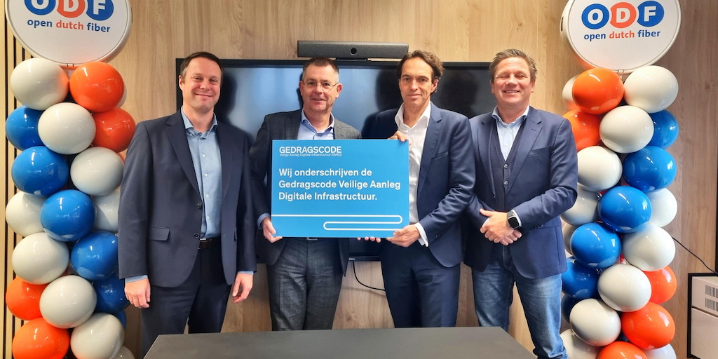 Open Dutch Fiber tekent Gedragscode Veilige Aanleg Digitale Infrastructuur