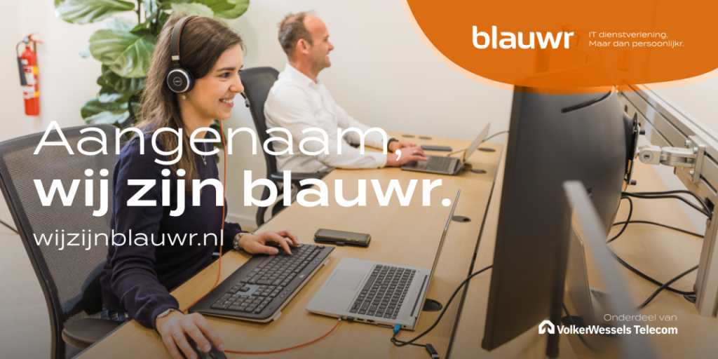 Connect gaat verder als Blauwr