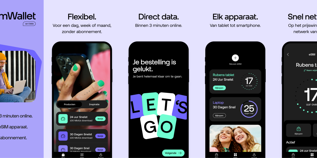 Odido lanceert SimWallet