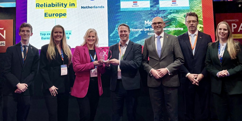 Nederland ontvangt Europese erkenning voor beste mobiele netwerken