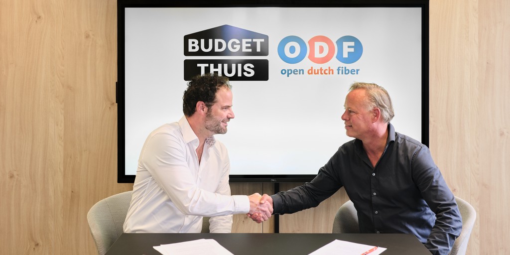 Open Dutch Fiber (ODF) en Budget Thuis kondigen een samenwerking aan