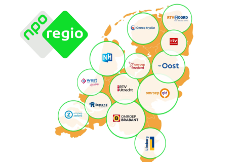 Geen regionale vensterprogrammering, wel regioblok op NPO2