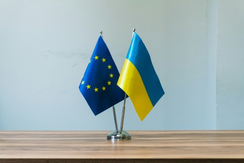 Photo by <a href="https://unsplash.com/@zulfugarkarimov?utm_content=creditCopyText&utm_medium=referral&utm_source=unsplash">Zulfugar Karimov</a> on <a href="https://unsplash.com/photos/european-union-and-ukraine-flags-side-by-side-uW2ms8DVFaI?utm_content=creditCopyText&utm_medium=referral&utm_source=unsplash">Unsplash</a>       