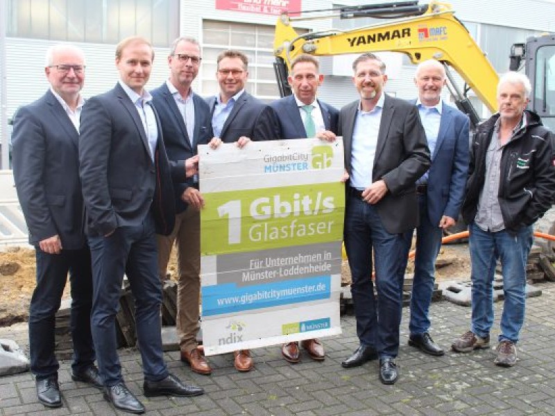 NDIX realiseert zakelijk Gigabit-netwerk in Münster