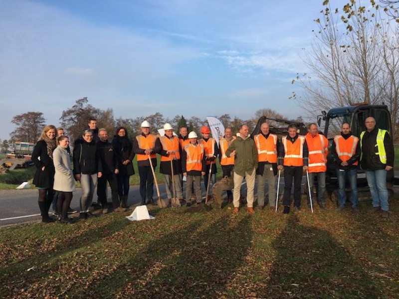 Aanleg glasvezel in buitengebied Noordwest Veluwe gestart