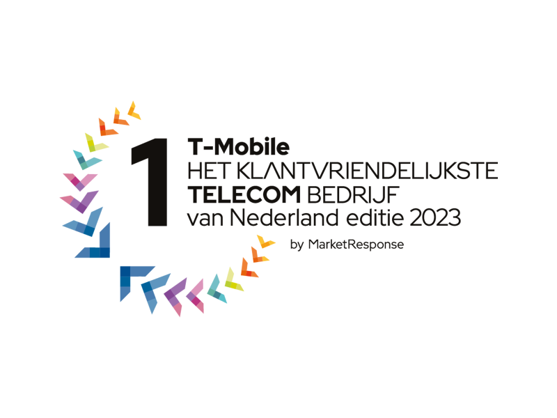 T-Mobile klantvriendelijkste telecombedrijf van Nederland  