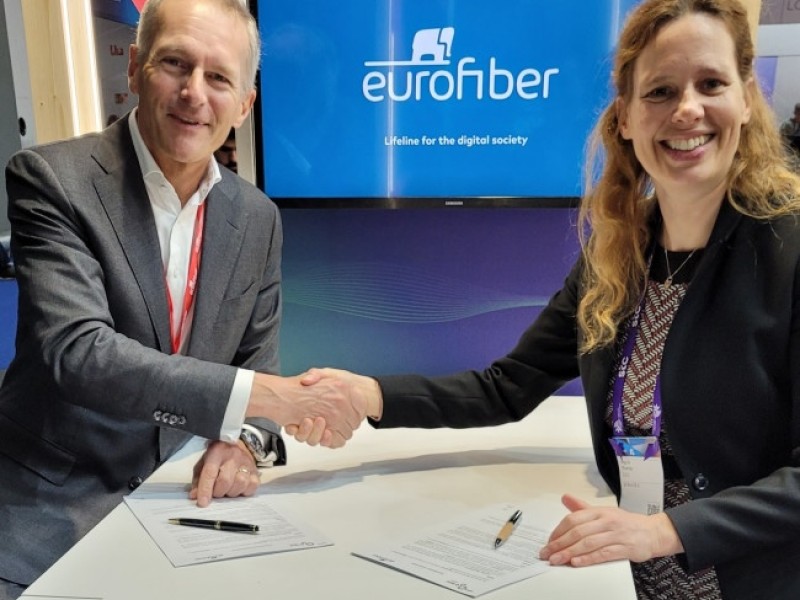 Eurofiber en Q*Bird kondigen samenwerking aan op MWC24  