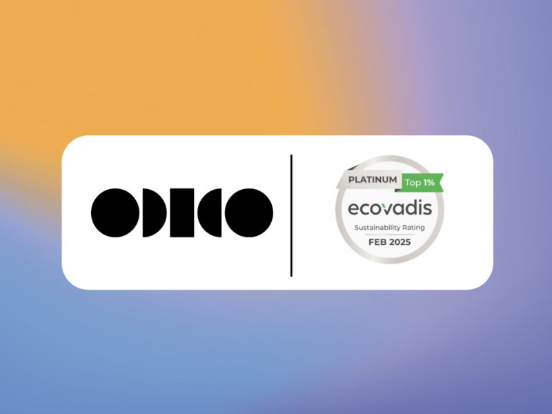 Odido bekroond met platinum-status van EcoVadis 