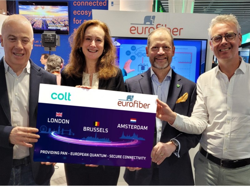 Eurofiber en Colt kondigen pan-Europese Quantum Safe Network aan tijdens Mobile World Congress