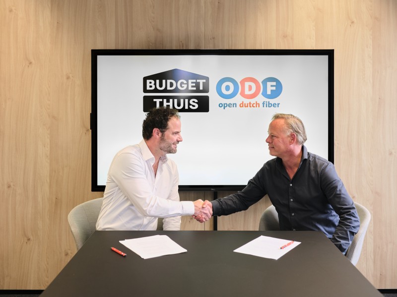 Open Dutch Fiber (ODF) en Budget Thuis kondigen een samenwerking aan